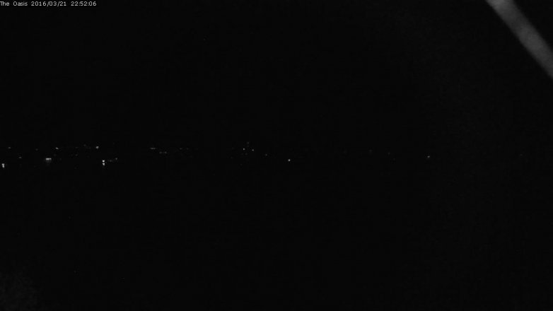 Lake Travis webcam, March 21, 2016 10:00 PM CT