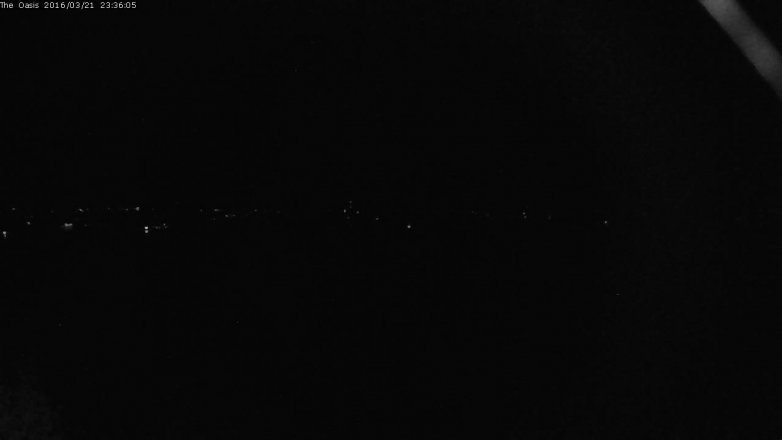 Lake Travis webcam, March 21, 2016 10:40 PM CT