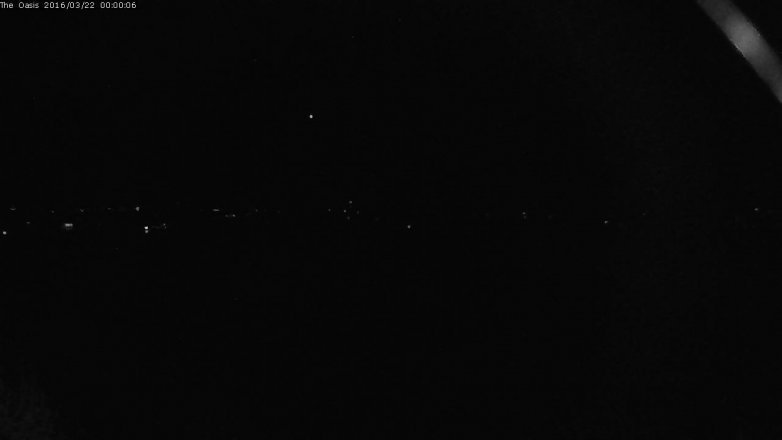 Lake Travis webcam, March 21, 2016 11:05 PM CT