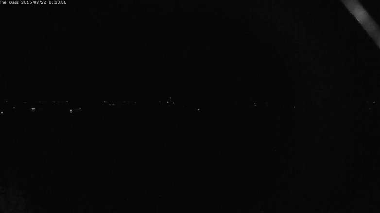 Lake Travis webcam, March 21, 2016 11:25 PM CT