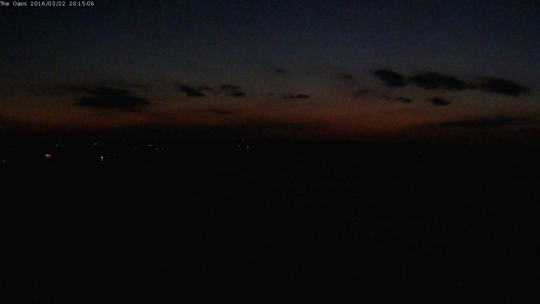 Lake Travis webcam, March 22, 2016 7:20 PM CT