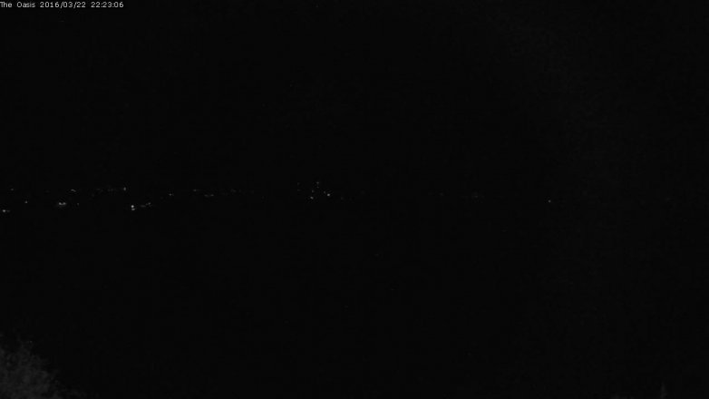 Lake Travis webcam, March 22, 2016 9:30 PM CT