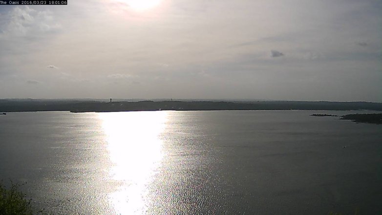 Lake Travis webcam, March 23, 2016 5:05 PM CT
