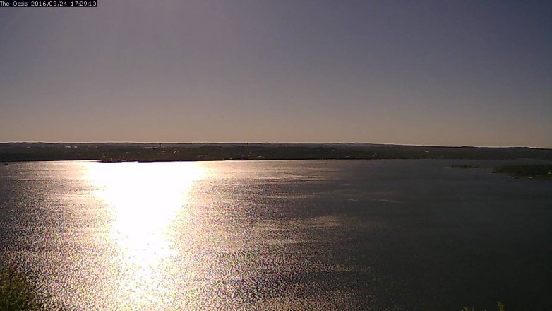 Lake Travis webcam, March 24, 2016 4:35 PM CT