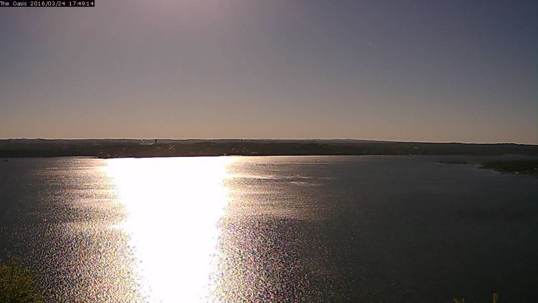 Lake Travis webcam, March 24, 2016 4:55 PM CT