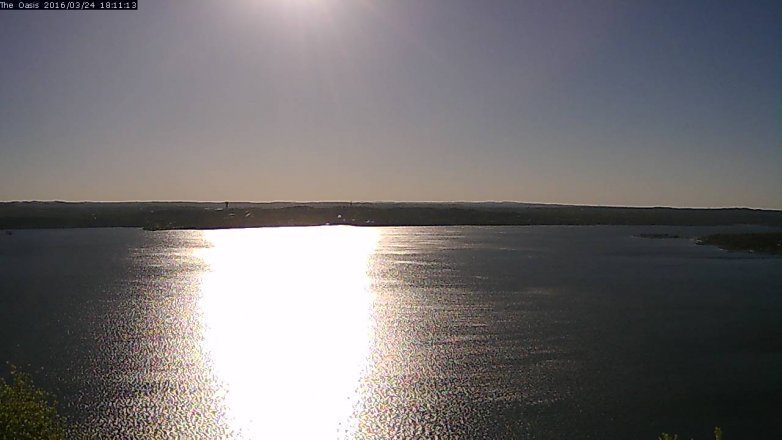 Lake Travis webcam, March 24, 2016 5:20 PM CT