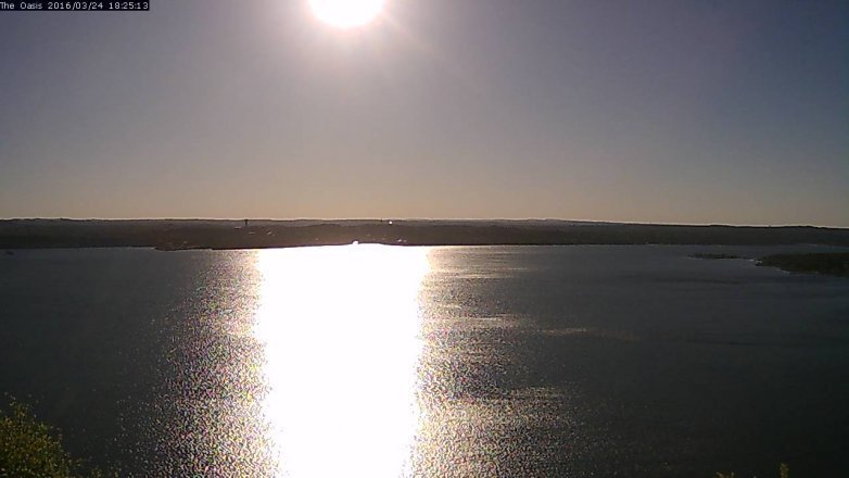 Lake Travis webcam, March 24, 2016 5:30 PM CT