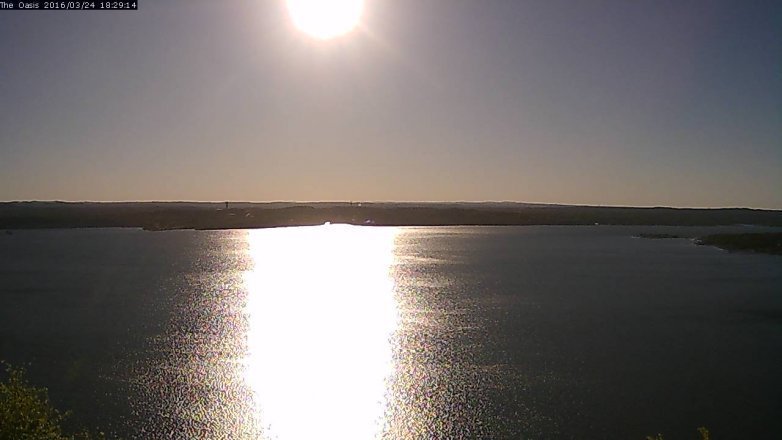 Lake Travis webcam, March 24, 2016 5:35 PM CT