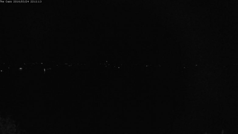 Lake Travis webcam, March 24, 2016 9:20 PM CT