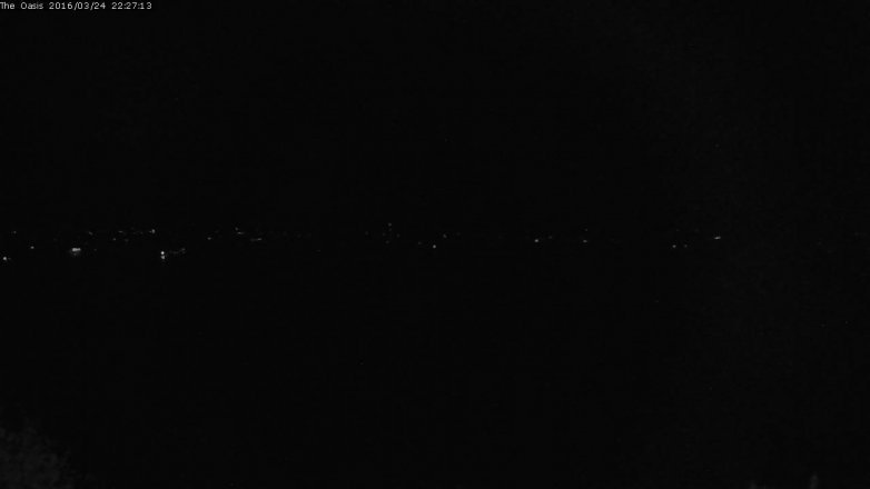 Lake Travis webcam, March 24, 2016 9:35 PM CT