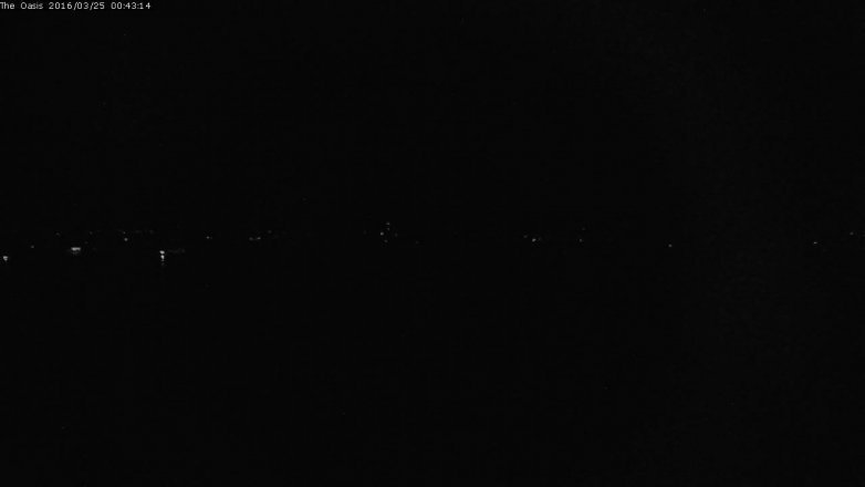 Lake Travis webcam, March 24, 2016 11:50 PM CT
