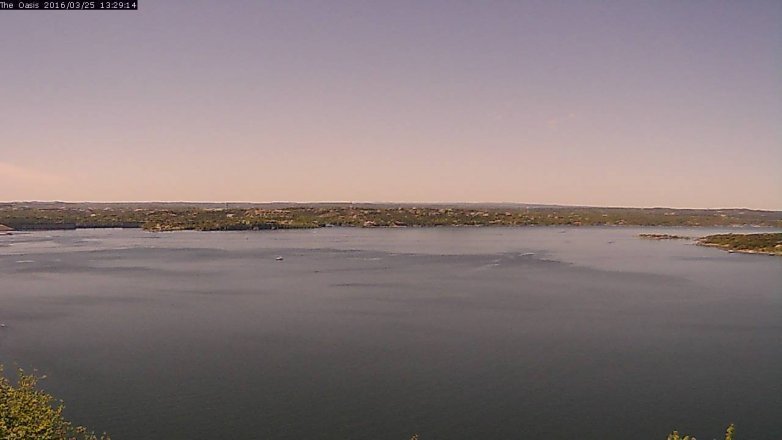 Lake Travis webcam, March 25, 2016 12:35 PM CT