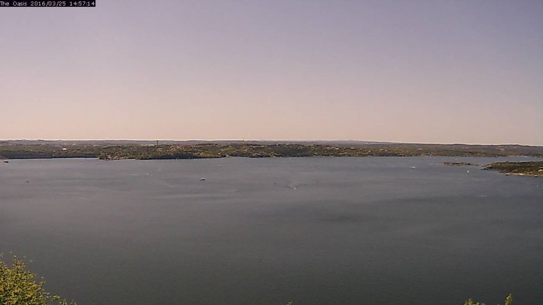 Lake Travis webcam, March 25, 2016 2:05 PM CT