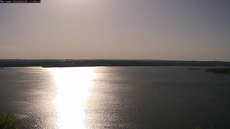 Lake Travis webcam, March 25, 2016 4:50 PM CT