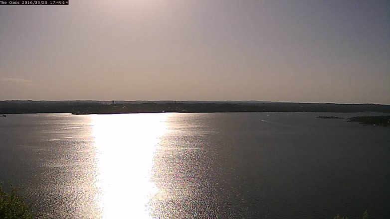 Lake Travis webcam, March 25, 2016 4:55 PM CT