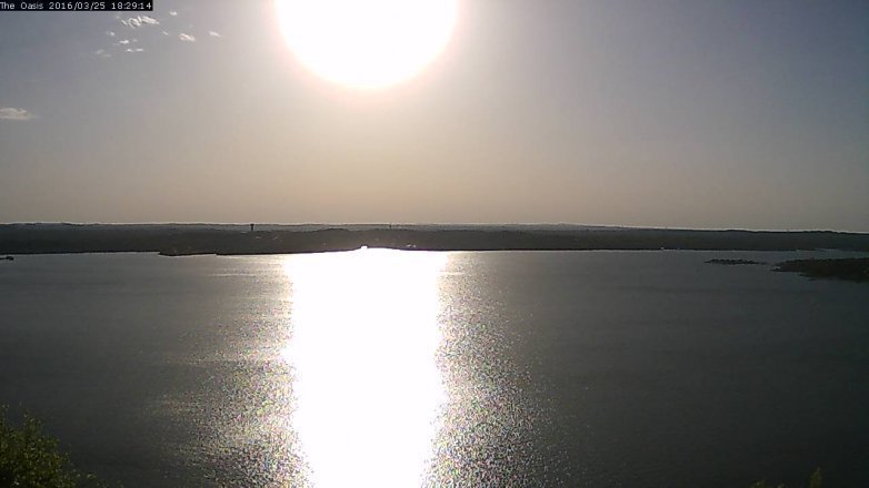Lake Travis webcam, March 25, 2016 5:35 PM CT