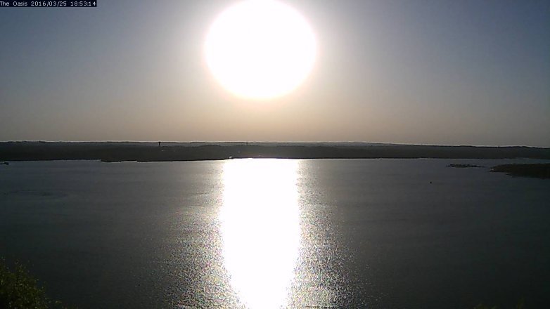 Lake Travis webcam, March 25, 2016 6:00 PM CT