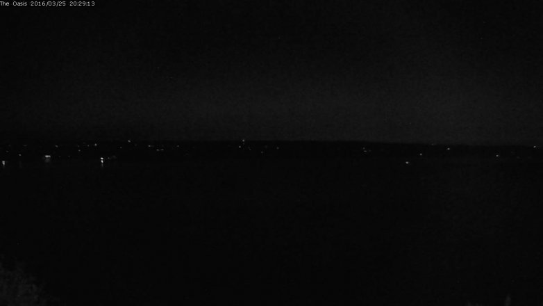 Lake Travis webcam, March 25, 2016 7:35 PM CT