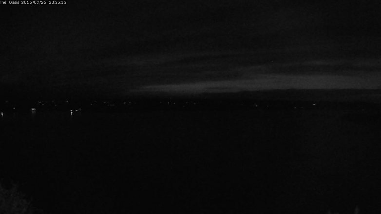 Lake Travis webcam, March 26, 2016 7:30 PM CT