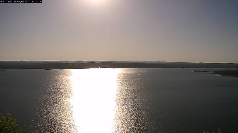 Lake Travis webcam, March 27, 2016 5:20 PM CT