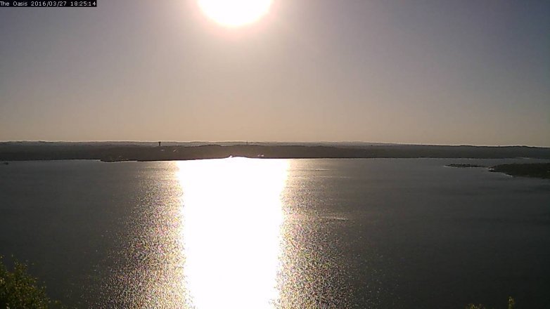 Lake Travis webcam, March 27, 2016 5:30 PM CT