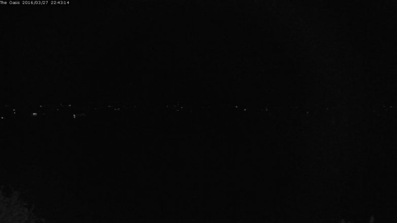 Lake Travis webcam, March 27, 2016 9:50 PM CT