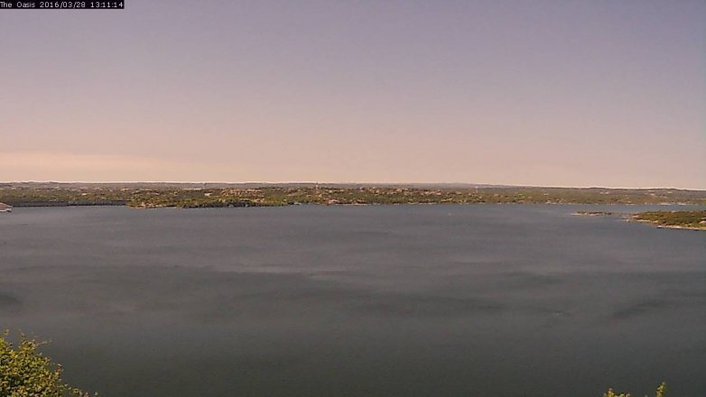 Lake Travis webcam, March 28, 2016 12:20 PM CT