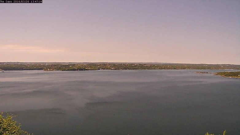 Lake Travis webcam, March 28, 2016 12:55 PM CT