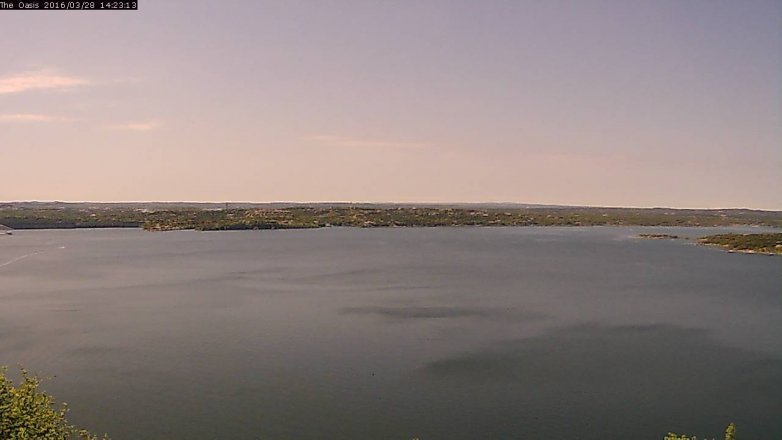 Lake Travis webcam, March 28, 2016 1:30 PM CT