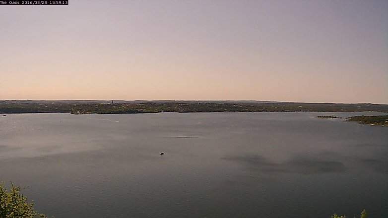 Lake Travis webcam, March 28, 2016 3:05 PM CT