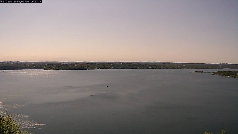 Lake Travis webcam, March 28, 2016 3:30 PM CT