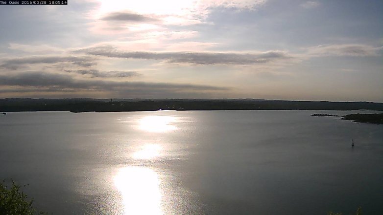 Lake Travis webcam, March 28, 2016 5:10 PM CT