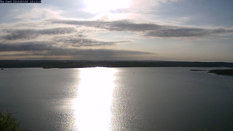 Lake Travis webcam, March 28, 2016 5:20 PM CT