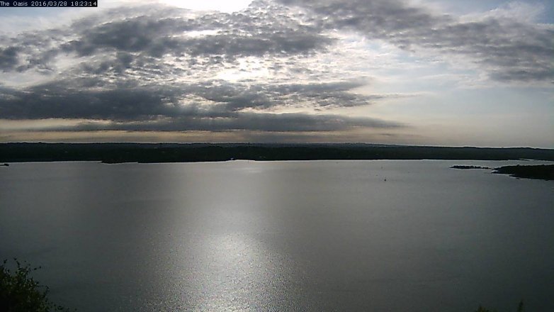 Lake Travis webcam, March 28, 2016 5:30 PM CT