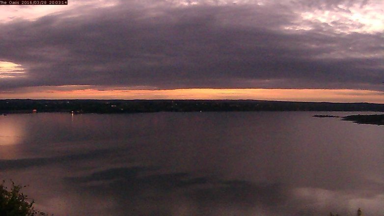 Lake Travis webcam, March 28, 2016 7:10 PM CT