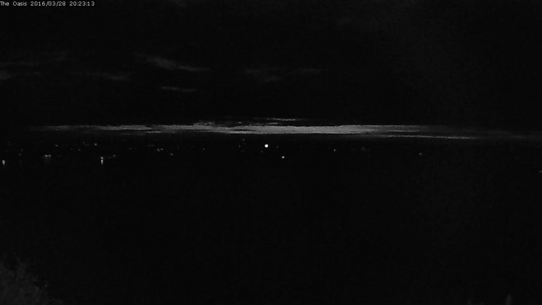 Lake Travis webcam, March 28, 2016 7:30 PM CT