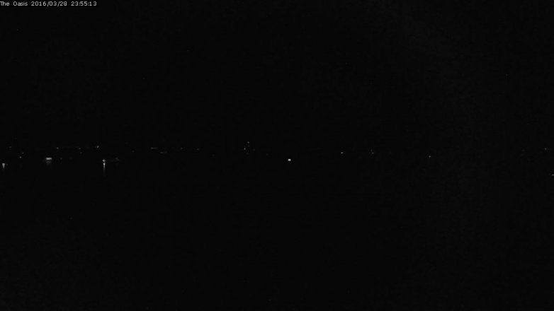 Lake Travis webcam, March 28, 2016 11:00 PM CT