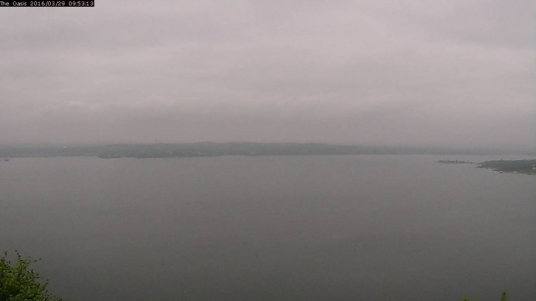 Lake Travis webcam, March 29, 2016 9:00 AM CT