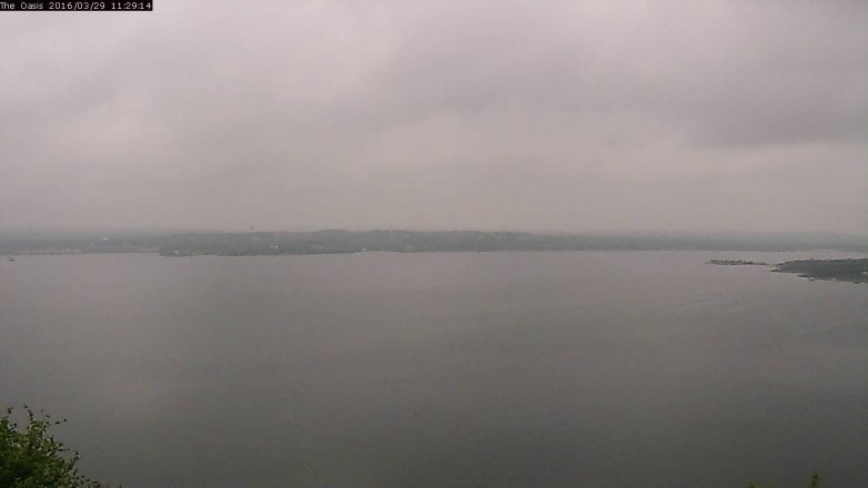 Lake Travis webcam, March 29, 2016 10:35 AM CT