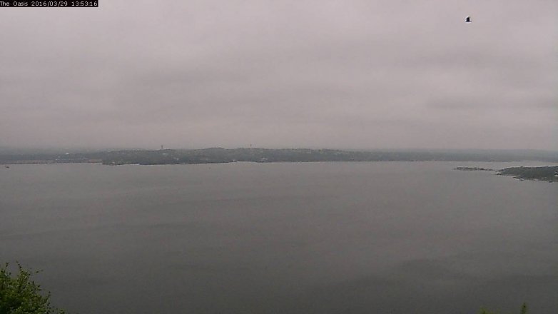 Lake Travis webcam, March 29, 2016 1:00 PM CT