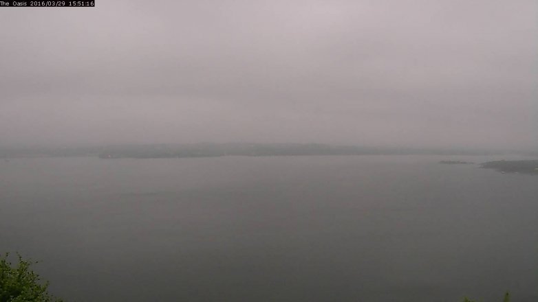 Lake Travis webcam, March 29, 2016 2:55 PM CT