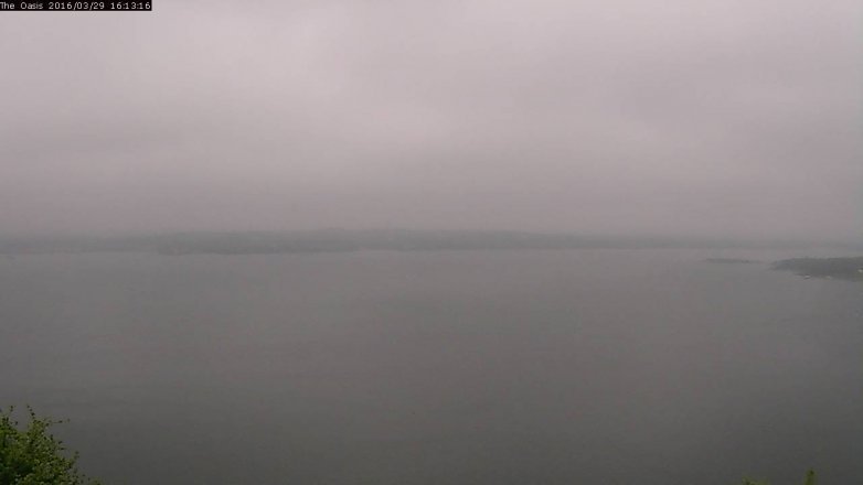 Lake Travis webcam, March 29, 2016 3:20 PM CT