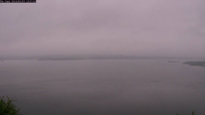 Lake Travis webcam, March 29, 2016 6:35 PM CT