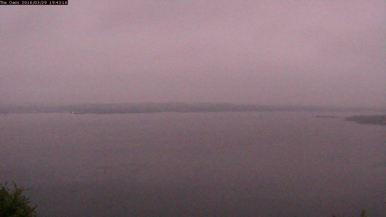 Lake Travis webcam, March 29, 2016 6:50 PM CT