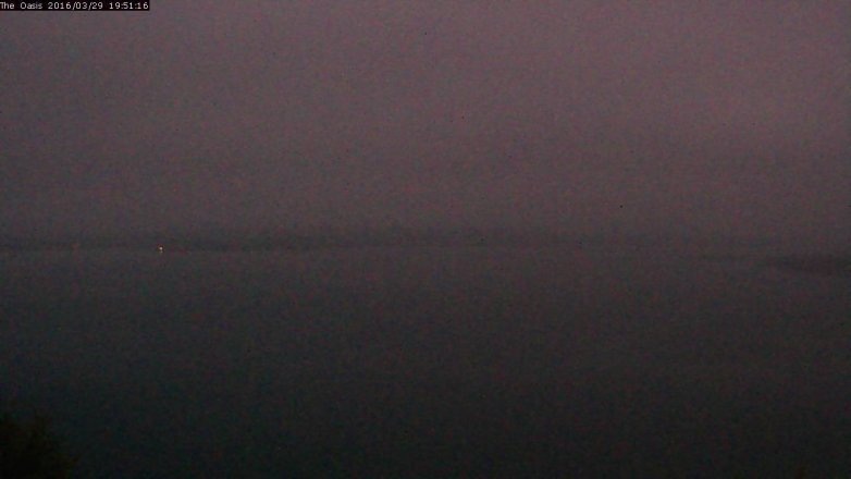 Lake Travis webcam, March 29, 2016 7:00 PM CT
