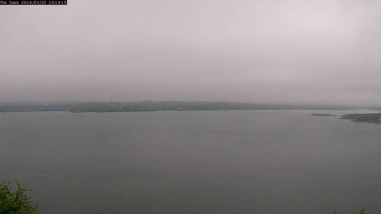 Lake Travis webcam, March 30, 2016 9:25 AM CT