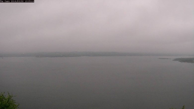 Lake Travis webcam, March 30, 2016 9:40 AM CT
