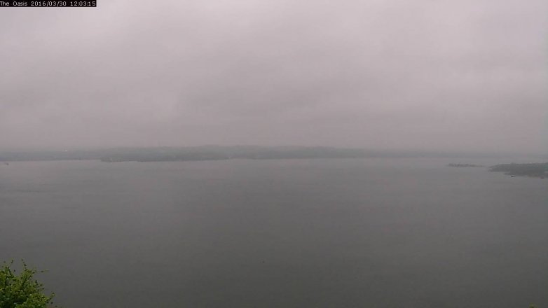 Lake Travis webcam, March 30, 2016 11:10 AM CT