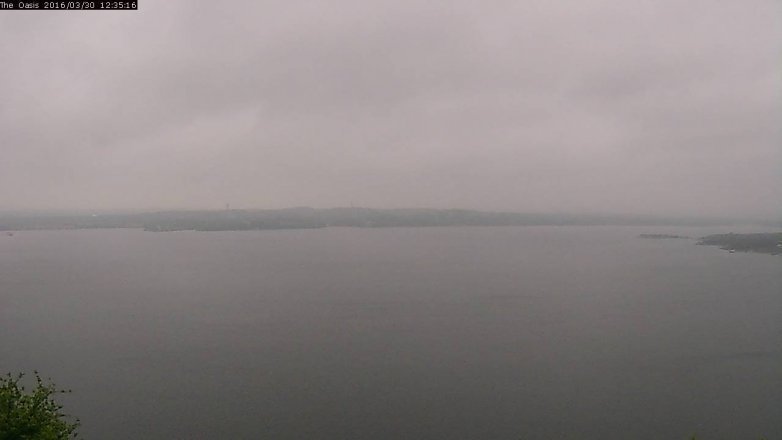 Lake Travis webcam, March 30, 2016 11:40 AM CT