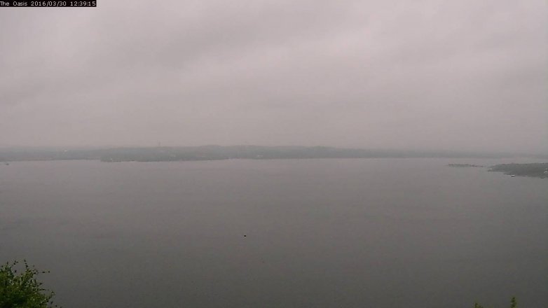 Lake Travis webcam, March 30, 2016 11:45 AM CT